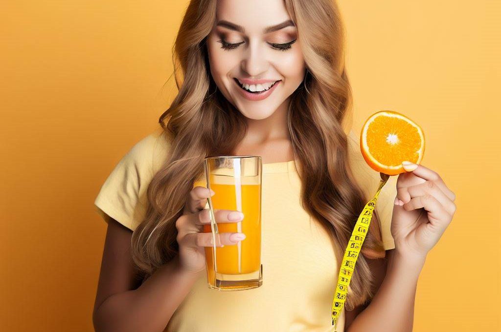 Ile kcal ma sok pomarańczowy?